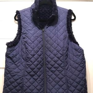 Denim and Co. Reversible Vest